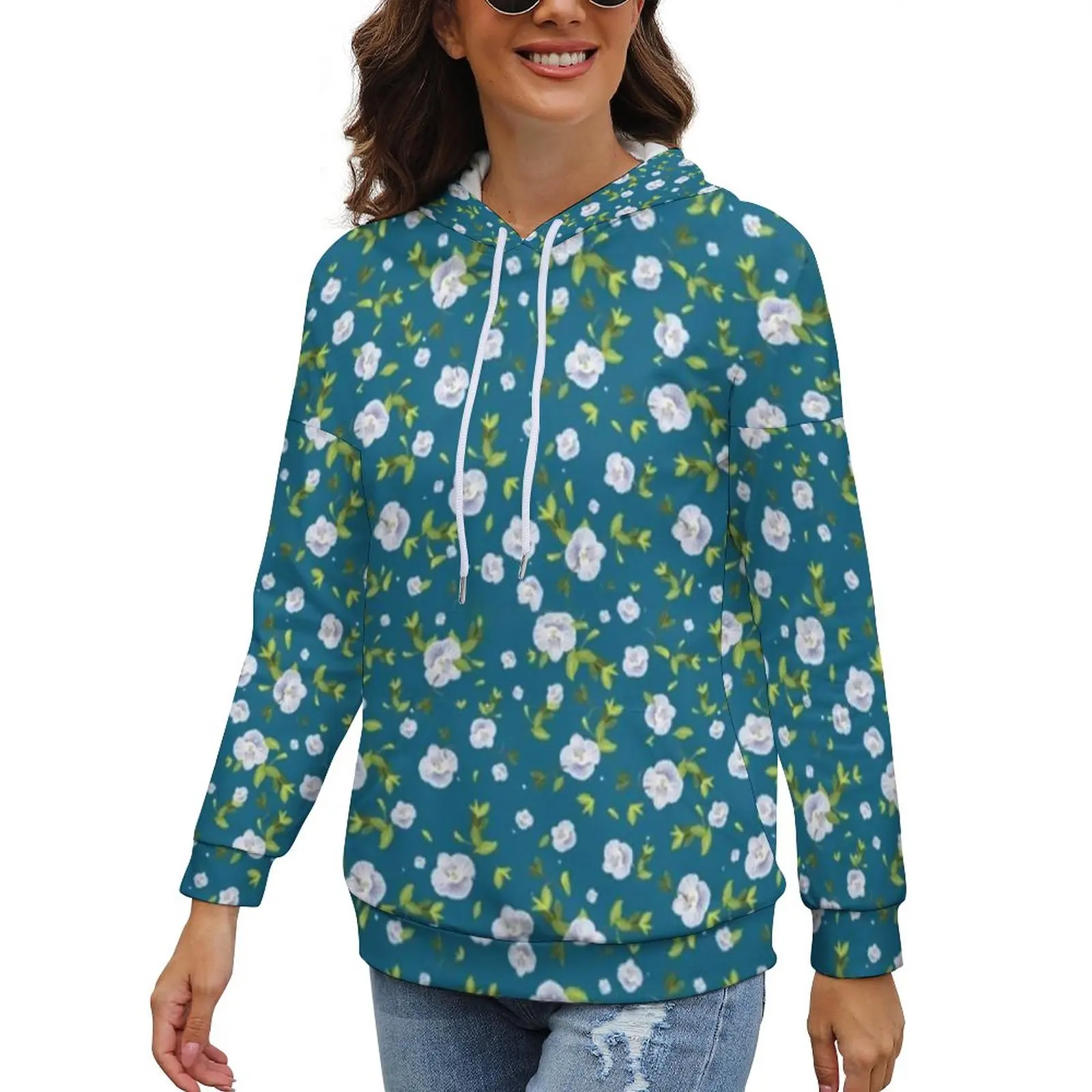 Lavender Color Flower Hoodies Polyester Light Purple Flower Pattern Kawaii Hoodie Long Sleeve Street Style Oversized Sweatshirts
Lavender Color Flower Hoodies Polyester Light Purple Flower Pattern Kawaii Hoodie Long Sleeve Street Style Oversized Sweatshirts
