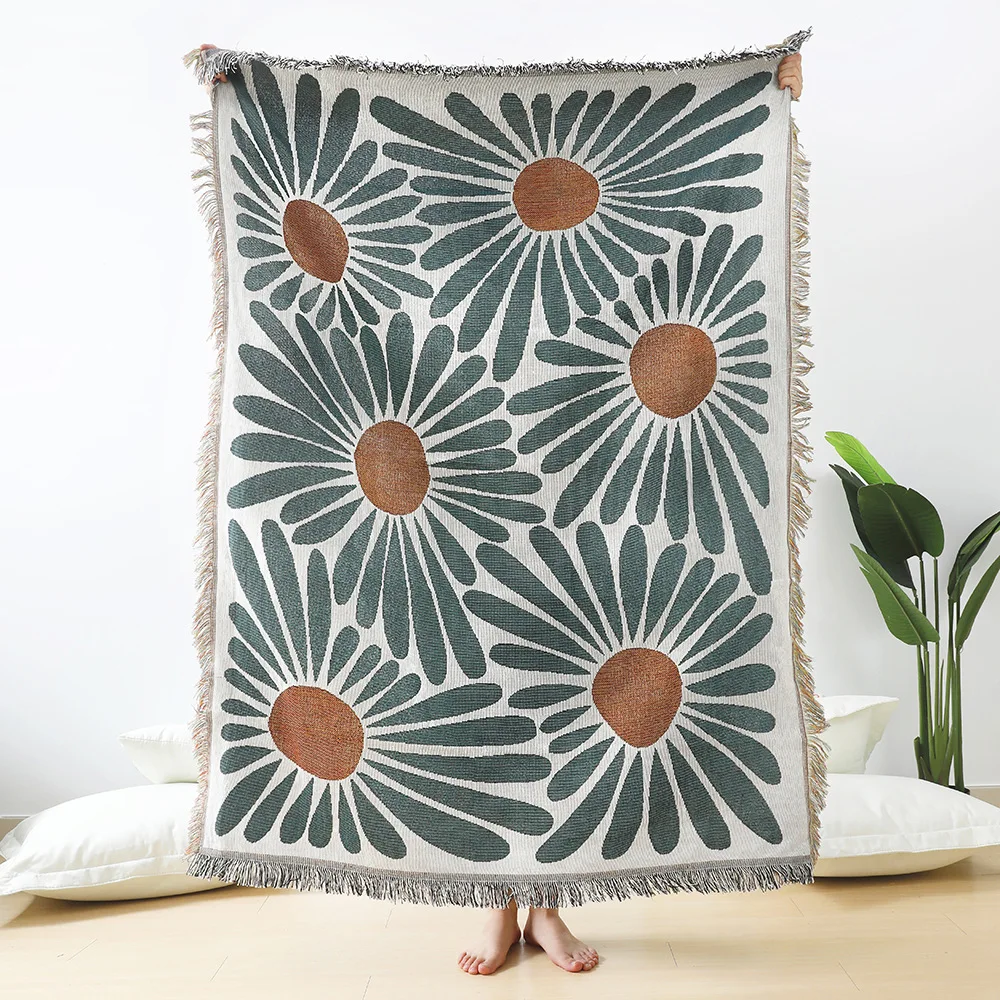 American Country Sofa Blanket Tapestry Bohemian Home Decor Sofa Towel Line Blanket For Beds Leisure Bedspread Outdoor Tablecloth
American Country Sofa Blanket Tapestry Bohemian Home Decor Sofa Towel Line Blanket For Beds Leisure Bedspread Outdoor Tablecloth