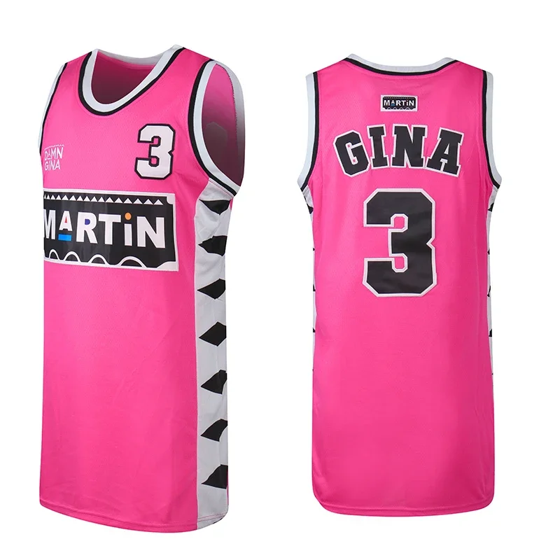 

Трикотажные изделия для баскетбола MARTIN 3 GINA, трикотажные изделия с вышивкой, низкая цена, высокое качество, для занятий спортом на открытом воздухе, в стиле хип-хоп, розового и черного цветов, Новинка лета 2023