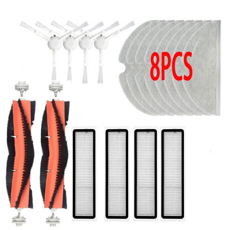 18 PCS for For L10 Pro D9 Robotic Vacuum Cleaner Parts Kits Main Side Brush Filters Mop Rag Spare Accessories
18 PCS for For L10 Pro D9 Robotic Vacuum Cleaner Parts Kits Main Side Brush Filters Mop Rag Spare Accessories