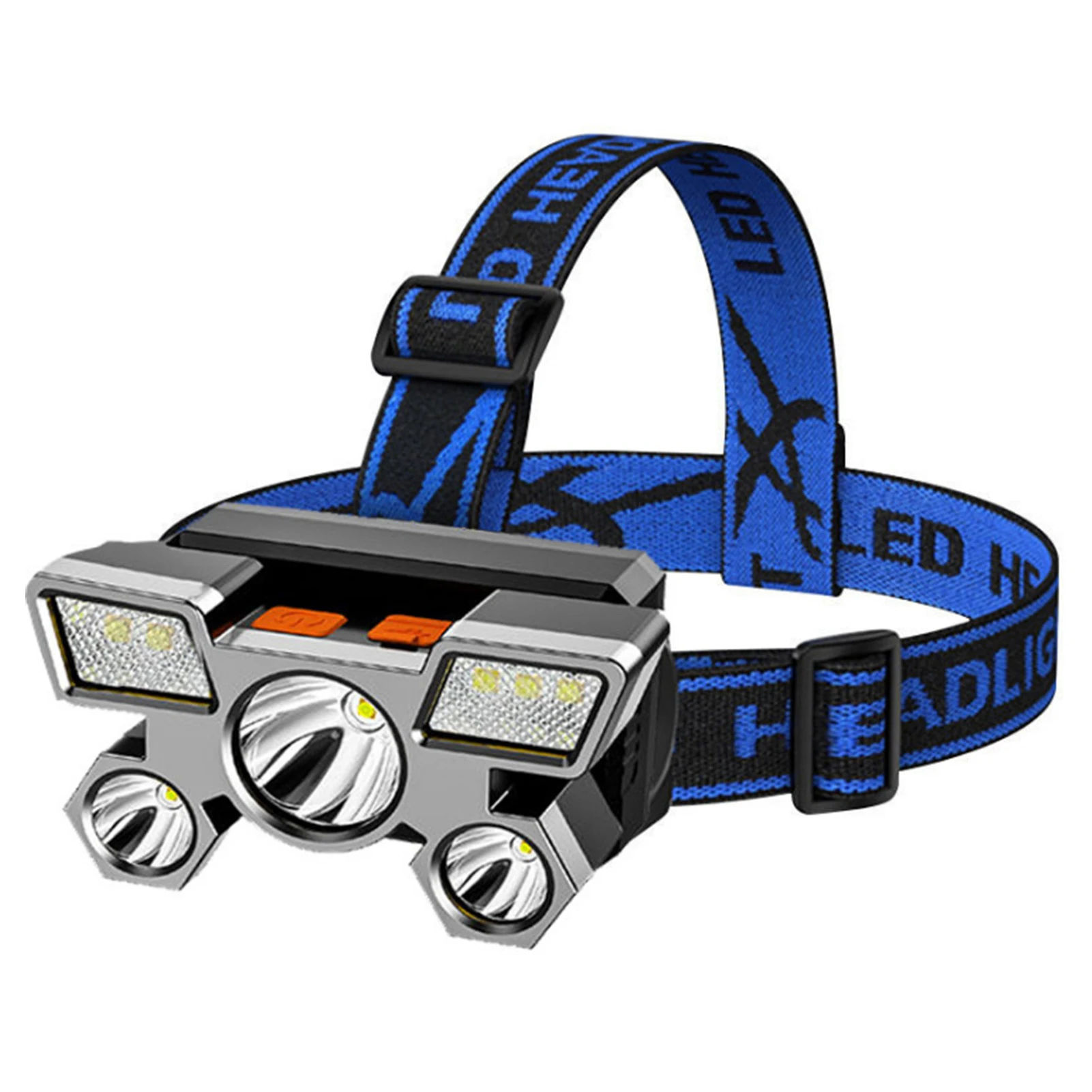 Фонарь налобный Аккумуляторный с зарядкой от USB, 5 светодиосветодиодный, 4 режима
Фонарь налобный Аккумуляторный с зарядкой от USB, 5 светодиосветодиодный, 4 режима