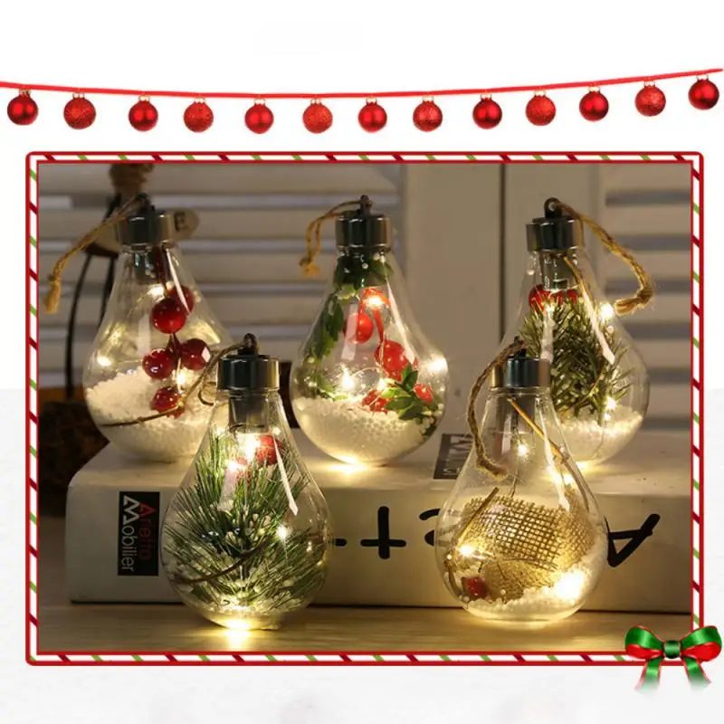 Led Decoration Transparent Christmas Ball Festival Pendant Gift Hollow Ball For Christmas Tree Decoration Ornaments Bolas Navida
Led Decoration Transparent Christmas Ball Festival Pendant Gift Hollow Ball For Christmas Tree Decoration Ornaments Bolas Navida