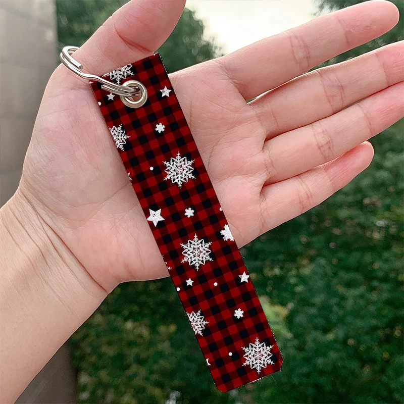 Plaid and Snowflake leather motorcycle Key chain Strap Key rings Hanging Holder Bag Wallet Trinket Keychain Hanging Bag gifts
Plaid and Snowflake leather motorcycle Key chain Strap Key rings Hanging Holder Bag Wallet Trinket Keychain Hanging Bag gifts