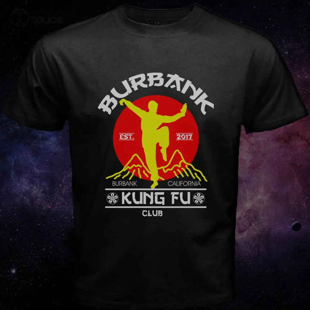 Burbank California Kungfu Club с 2017 боевых искусств, черная футболка с принтом, модный топ с круглым вырезом, хлопковые повседневные топы, футболки
Burbank California Kungfu Club с 2017 боевых искусств, черная футболка с принтом, модный топ с круглым вырезом, хлопковые повседневные топы, футболки