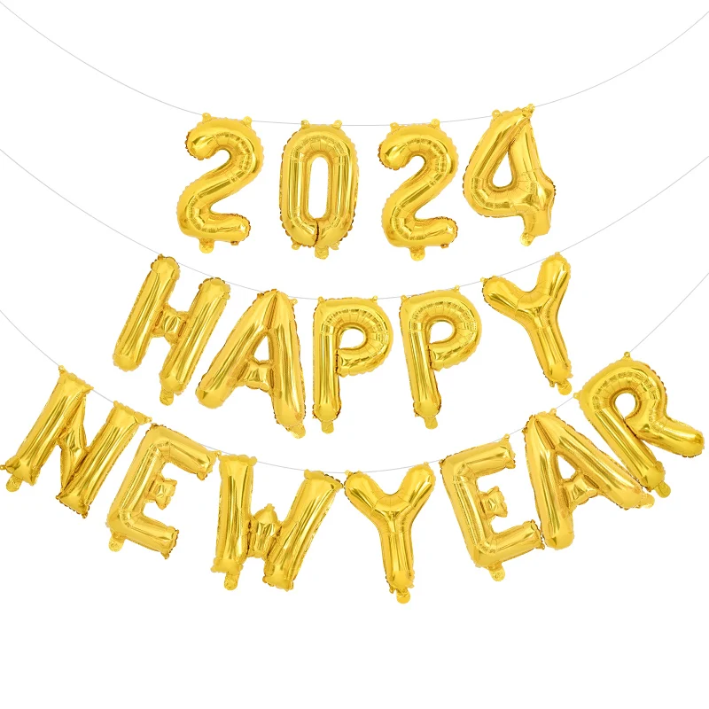 2024 New Year Foil Balloons Gold Silver Balloon Happy New Year Party Decorations Supplies Christmas Photo Props Navidad Noel
2024 New Year Foil Balloons Gold Silver Balloon Happy New Year Party Decorations Supplies Christmas Photo Props Navidad Noel