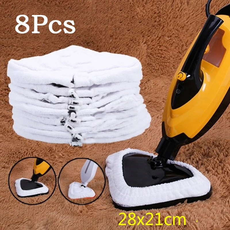 S302 S001 Cleaning Pad Tools 8Pcs Microfibre Cloth Steam Floor Steamer Cleaner Accessories White Fiber Convenient Durable
S302 S001 Cleaning Pad Tools 8Pcs Microfibre Cloth Steam Floor Steamer Cleaner Accessories White Fiber Convenient Durable