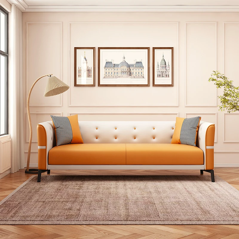 Double Lazy Living Room Sofa Modern Lounger Italian Dining Room Recliner Sofa Elegant Design Divano Letto Home Furniture GXR30XP
Double Lazy Living Room Sofa Modern Lounger Italian Dining Room Recliner Sofa Elegant Design Divano Letto Home Furniture GXR30XP