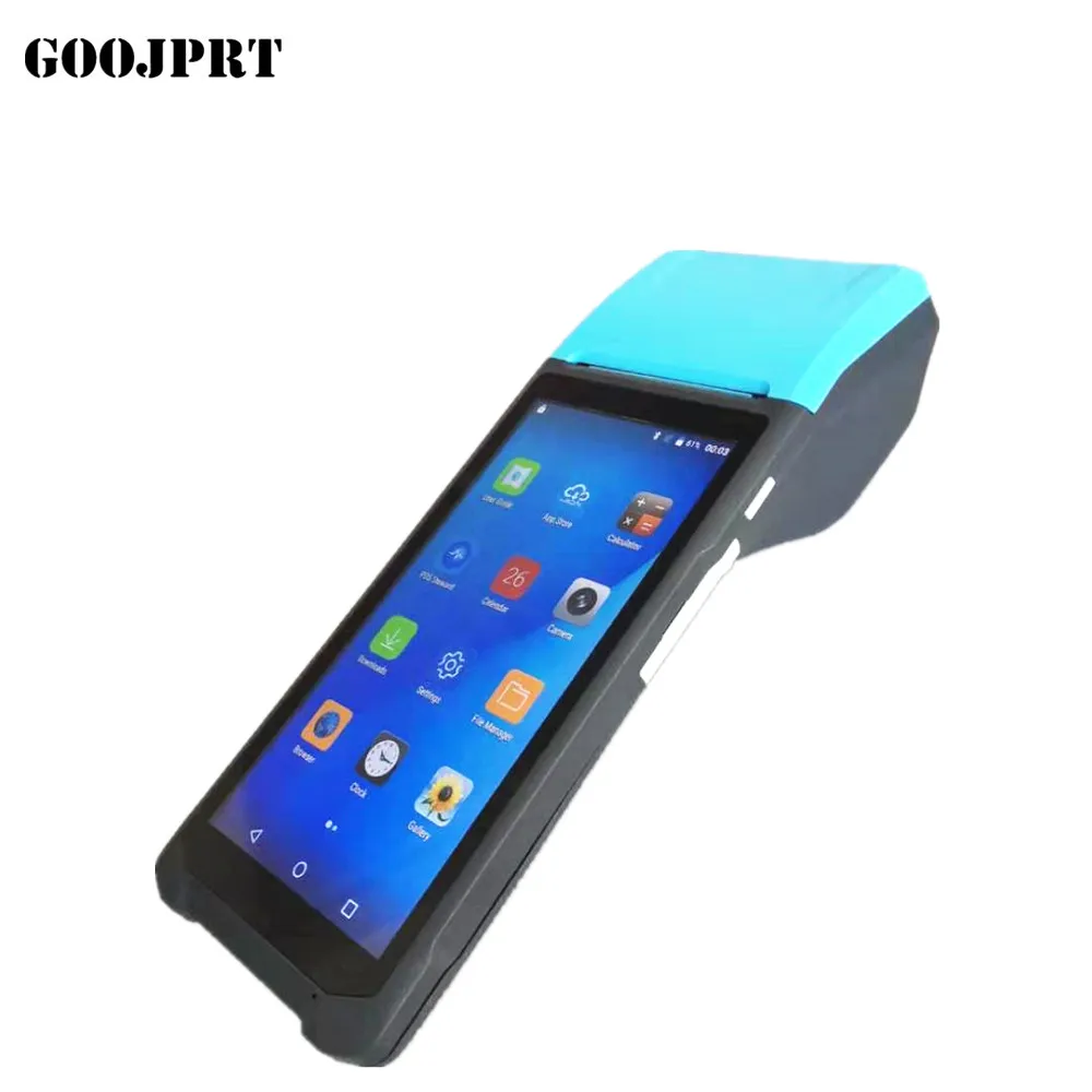 Handheld Small POS Ticket Printer Machine 5.5 Inch Android 6.0 3G 4G Touch Screen Mobile Wireless Smart POS System
Handheld Small POS Ticket Printer Machine 5.5 Inch Android 6.0 3G 4G Touch Screen Mobile Wireless Smart POS System