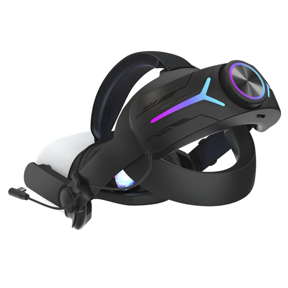 Ремешок на голову с батареей 8000 мАч для Oculus Quest 2, регулируемый Элитный ремешок для увеличения времени воспроизведения, сменный ремешок виртуальной реальности (черный)
Ремешок на голову с батареей 8000 мАч для Oculus Quest 2, регулируемый Элитный ремешок для увеличения времени воспроизведения, сменный ремешок виртуальной реальности (черный)