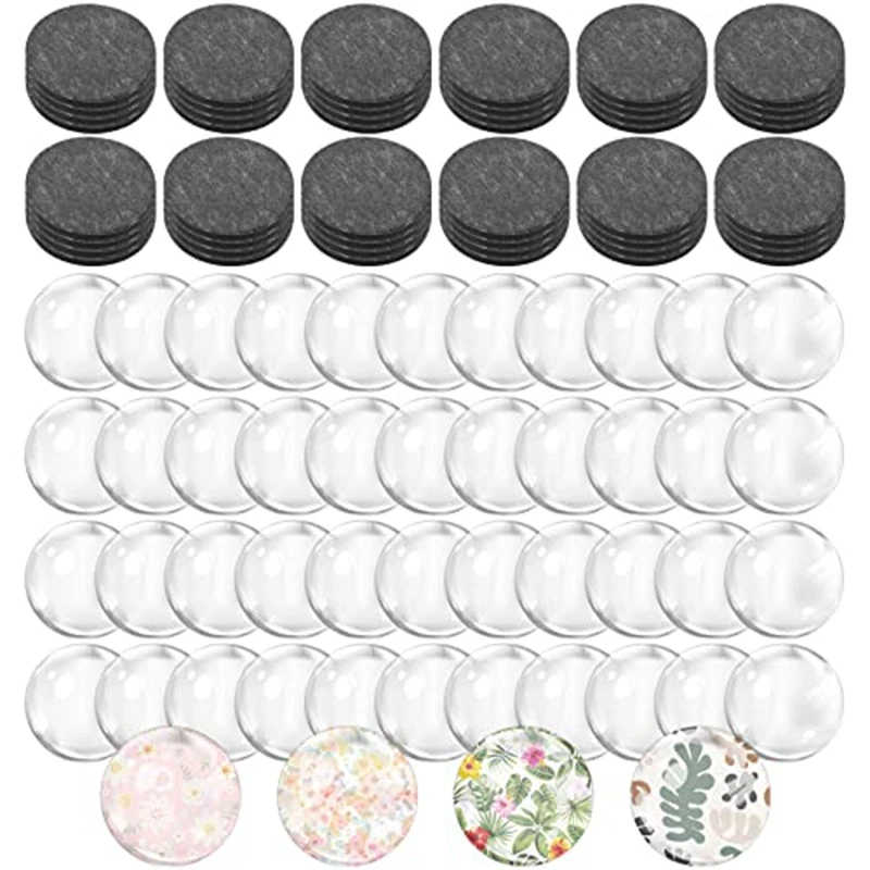 48 Sets Glass Ceramic Magnet Fridge Magnet Glass+Rubber +Adhesive Backing And Transparent Clear Glass Dome Cabochons
48 Sets Glass Ceramic Magnet Fridge Magnet Glass+Rubber +Adhesive Backing And Transparent Clear Glass Dome Cabochons
