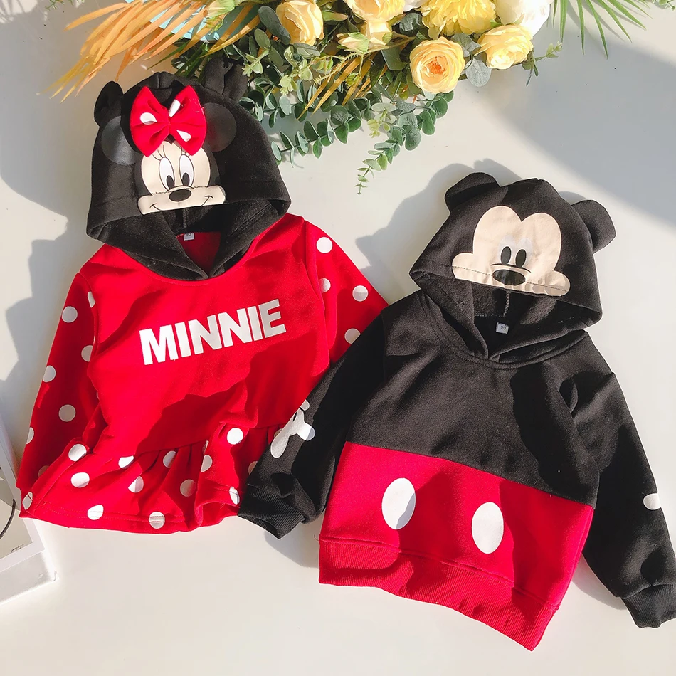 Disney Kids Mickey Minnie Cute Sweatshirt Hoodies Coat Warm Winter Children Clothes Outfit Fashion Infant Boys Girls Costume
Disney Kids Mickey Minnie Cute Sweatshirt Hoodies Coat Warm Winter Children Clothes Outfit Fashion Infant Boys Girls Costume