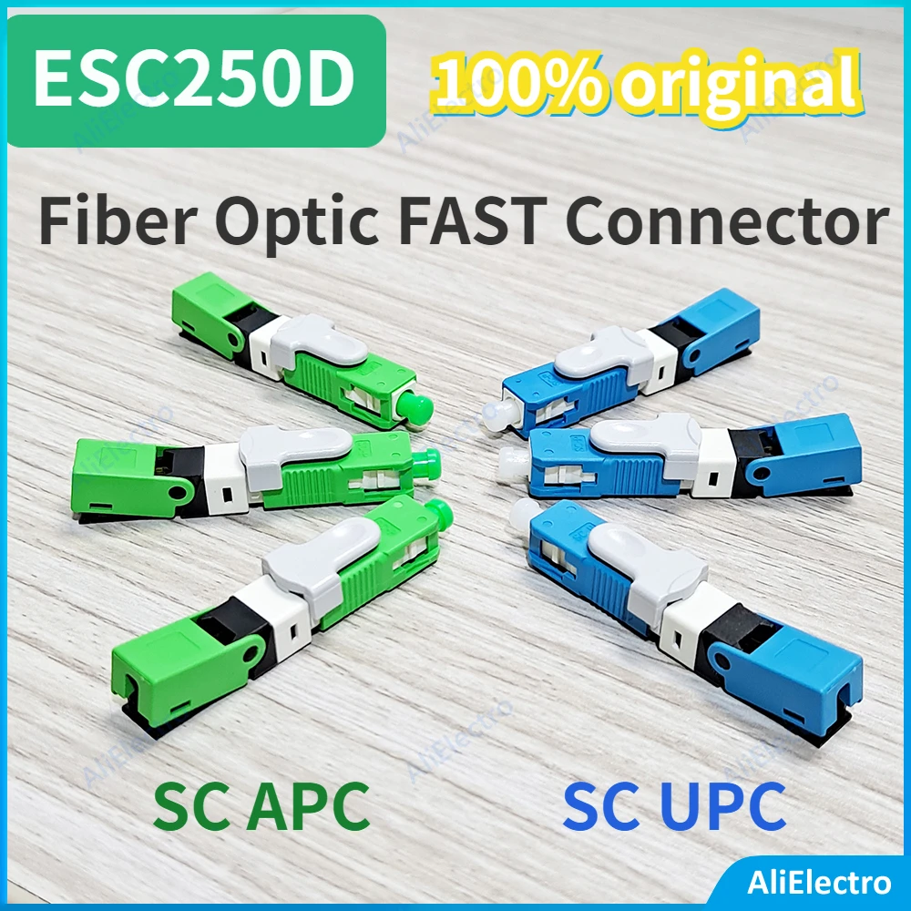 100% Оригинальный 100 шт. SC APC и SC UPC SM оптоволоконный Быстрый коннектор ESC250D SM 250D SC/APC SC/UPC Быстрый коннектор Бесплатная доставка
100% Оригинальный 100 шт. SC APC и SC UPC SM оптоволоконный Быстрый коннектор ESC250D SM 250D SC/APC SC/UPC Быстрый коннектор Бесплатная доставка