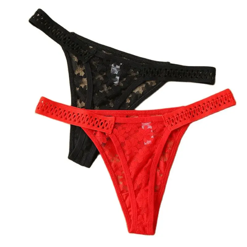 Sexy Lady Lace Thong Panties Women's Seamless Transparent T Pants Fitness Temptation Mesh Brifes 
Sexy Lady Lace Thong Panties Women's Seamless Transparent T Pants Fitness Temptation Mesh Brifes