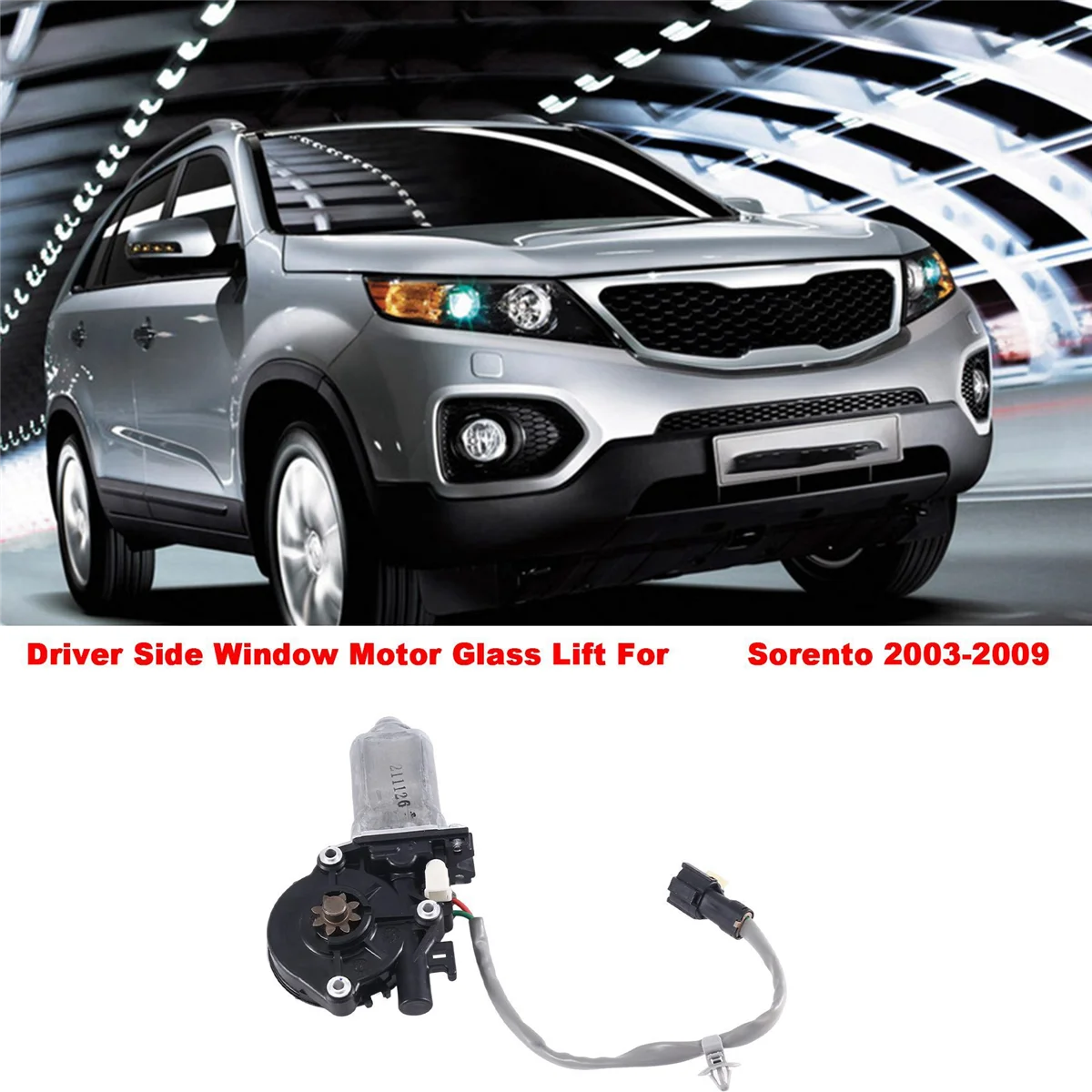 82450-3E000 82460-3E000 Car Front Driver Side Power Window Motor for Kia Sorento 2003-2009
82450-3E000 82460-3E000 Car Front Driver Side Power Window Motor for Kia Sorento 2003-2009