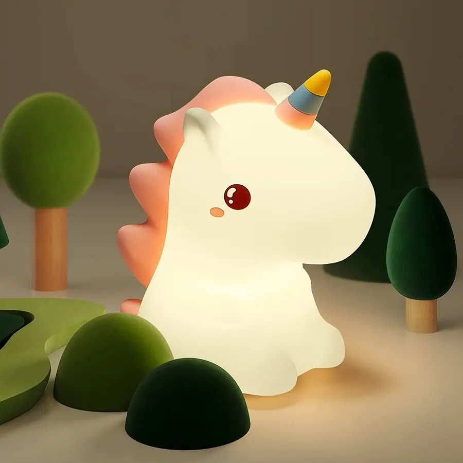 Cute Silicone Unicorn LED Night Light for Kids Children USB Rechargeable Cartoon Animal Bedroom Decor Touch Night Lamp for Gifts
Cute Silicone Unicorn LED Night Light for Kids Children USB Rechargeable Cartoon Animal Bedroom Decor Touch Night Lamp for Gifts