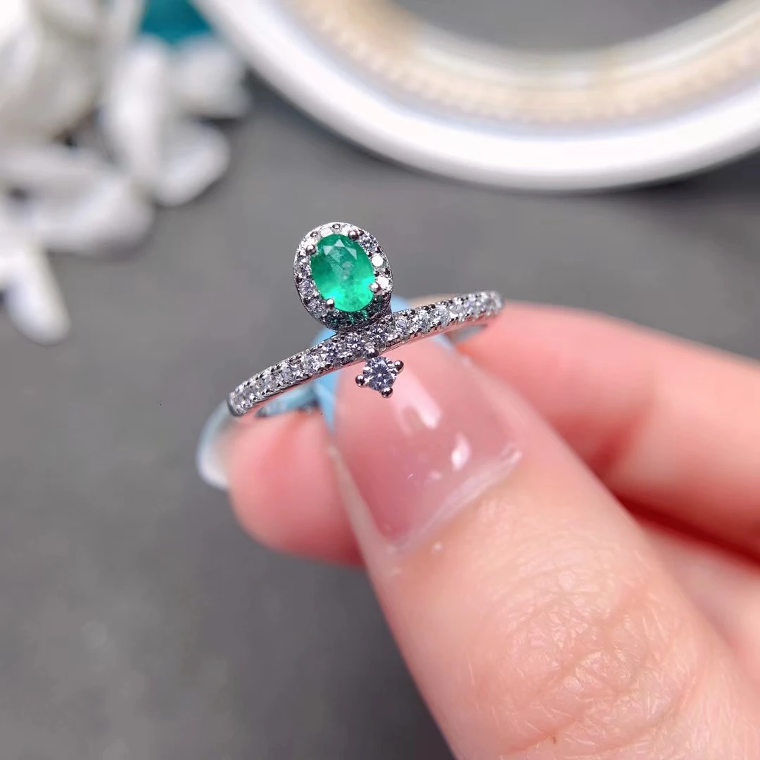 MeiBaPJ Natural Emerald Gemstone Fashion Ring for Women Real 925 Sterling Silver Charm Fine Wedding Jewelry
MeiBaPJ Natural Emerald Gemstone Fashion Ring for Women Real 925 Sterling Silver Charm Fine Wedding Jewelry