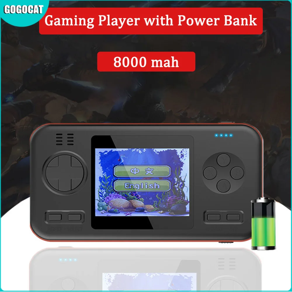 Game Console Mini Handheld Hot Explosive Power Bank Two-in-one Pattern 2.8" LCD Retro Built-in 416 Games 8000mAh Battery 2020
Game Console Mini Handheld Hot Explosive Power Bank Two-in-one Pattern 2.8" LCD Retro Built-in 416 Games 8000mAh Battery 2020