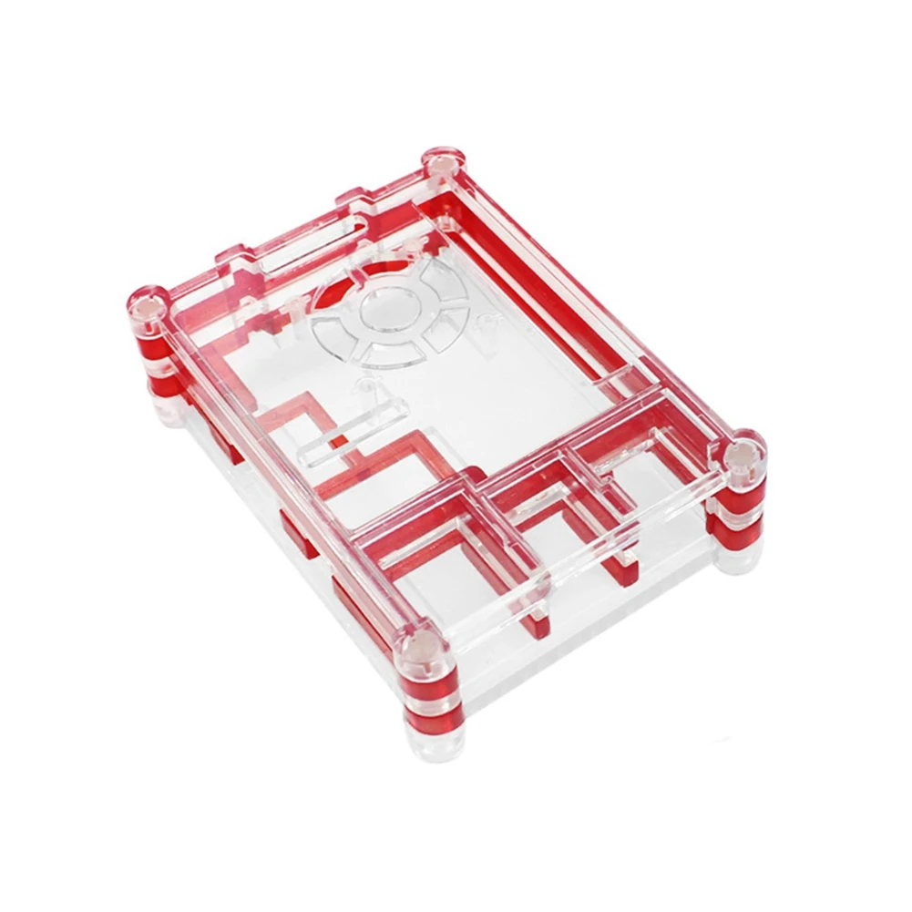 Акриловый чехол для Raspberry Pi 2B/3B, прозрачный защитный чехол, чехол для Raspberry Pi B, модель 3 B 
Акриловый чехол для Raspberry Pi 2B/3B, прозрачный защитный чехол, чехол для Raspberry Pi B, модель 3 B