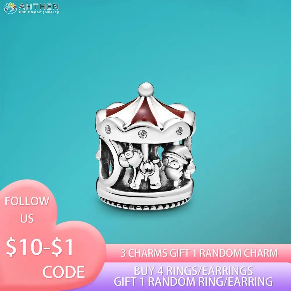 Рождественские Подвески в виде карусели, подходят для оригинального браслета Pandora, женские Украшения, подарок на день рождения для девочек
Рождественские Подвески в виде карусели, подходят для оригинального браслета Pandora, женские Украшения, подарок на день рождения для девочек