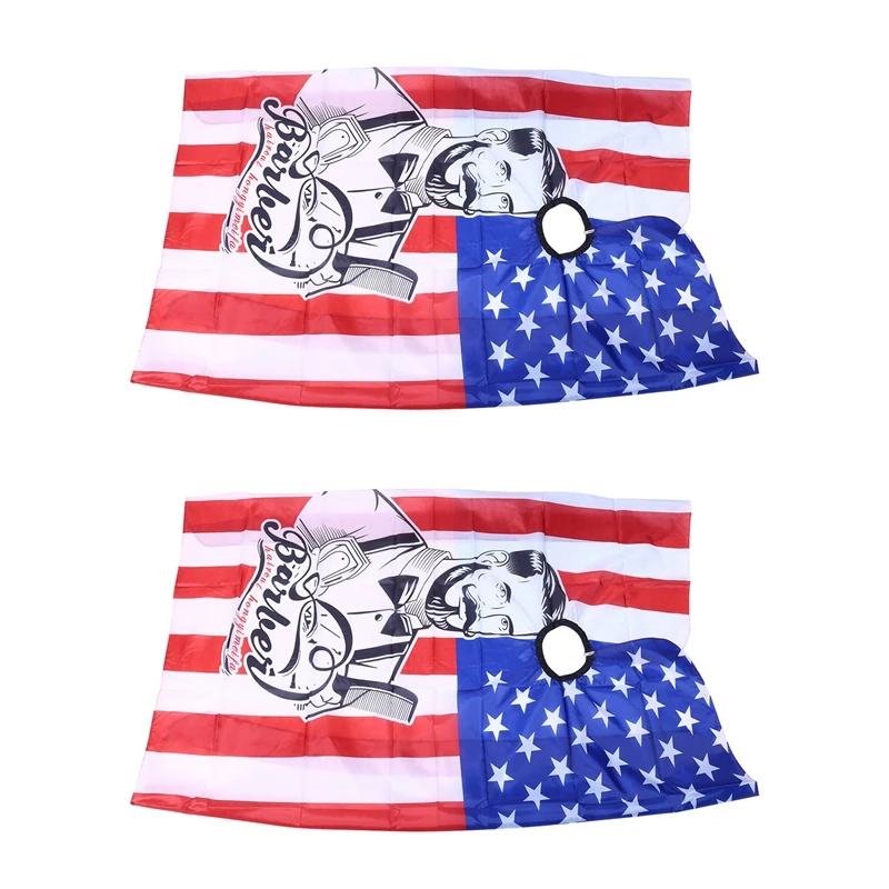 2 шт., водонепроницаемый фартук для стрижки волос 
2 шт., водонепроницаемый фартук для стрижки волос