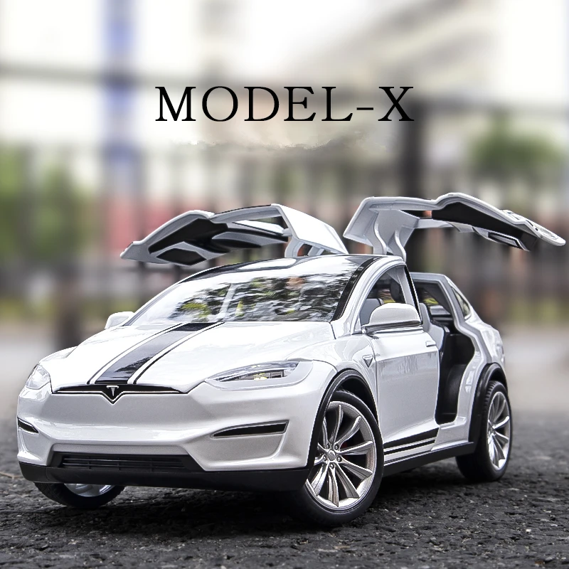 Модель автомобиля Teslas из металлического сплава, 1:20 
Модель автомобиля Teslas из металлического сплава, 1:20