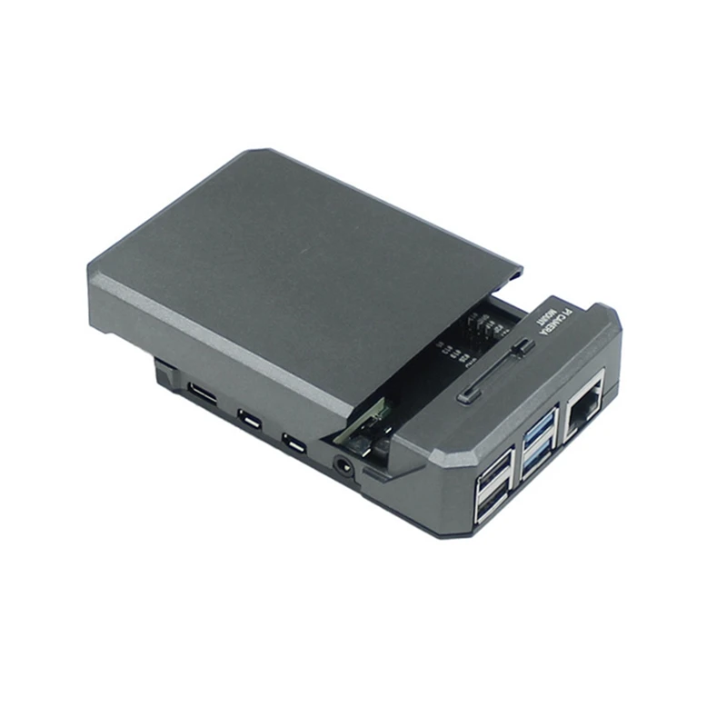 For Argon Neo Raspberry Pi 4B Heatsink Case Slim Aluminum Enclosure Supports Cooling Fan And Magnetic Top
For Argon Neo Raspberry Pi 4B Heatsink Case Slim Aluminum Enclosure Supports Cooling Fan And Magnetic Top