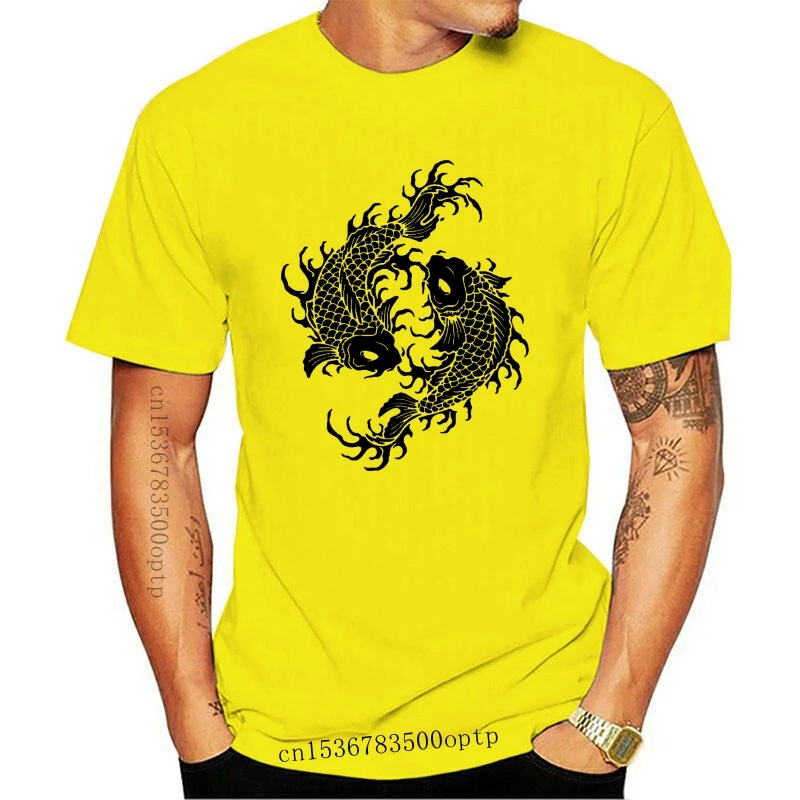 Camiseta japonesa de carpas KOI para hombre, diseño negro, peces de agua, YIN YANG, peces (1)
Camiseta japonesa de carpas KOI para hombre, diseño negro, peces de agua, YIN YANG, peces (1)