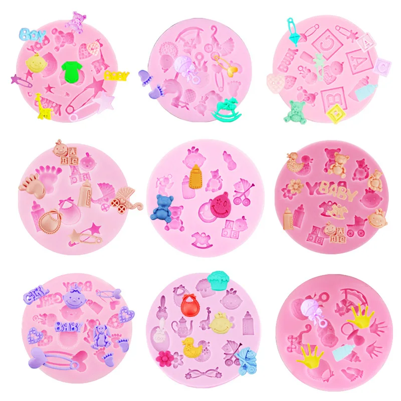 Little Bear Baby Products Silicone Sugar Molds DIY baking cake decoration chocolate clay glue dripping mold
Little Bear Baby Products Silicone Sugar Molds DIY baking cake decoration chocolate clay glue dripping mold