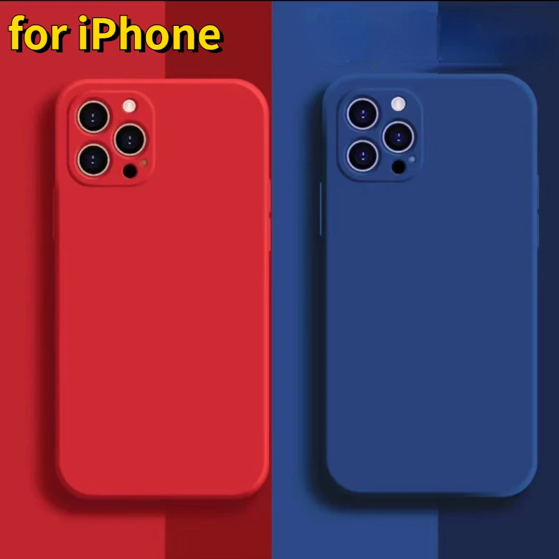 For iPhone 14 13 12 11 Pro Max XR XS X 6S 7 8 Plus SE Mini Silicone Shockproof Phone Case
For iPhone 14 13 12 11 Pro Max XR XS X 6S 7 8 Plus SE Mini Silicone Shockproof Phone Case