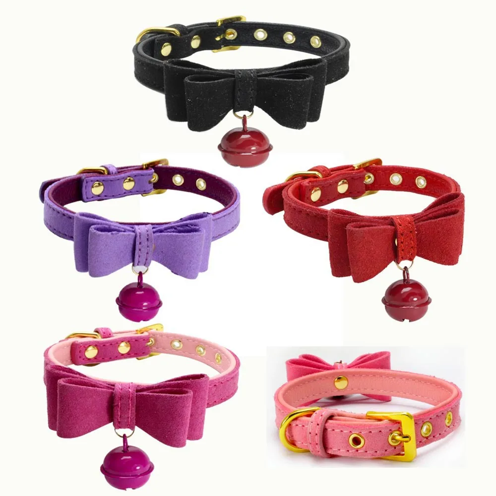 Cute Bowknot Cat Collar Bell Breakaway Safety Adjustable Cat Collar Lovely Bow Tie Kitten Cat Collar Necklace Pet Accessories
Cute Bowknot Cat Collar Bell Breakaway Safety Adjustable Cat Collar Lovely Bow Tie Kitten Cat Collar Necklace Pet Accessories