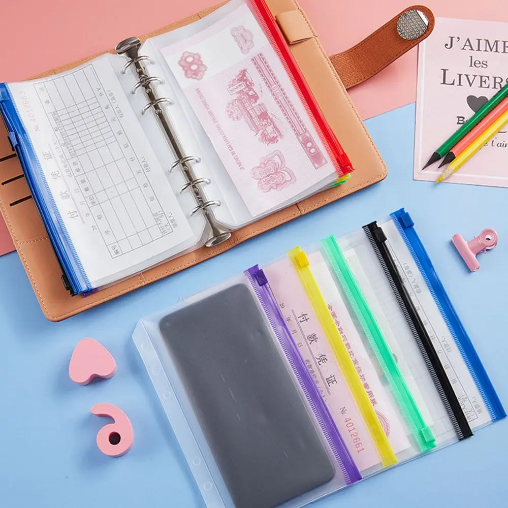 A5 A6 Binder Pockets PVC Clear Envelopes Binder Zipper Folders Waterproof Filing Bags 6 Ring Loose Leaf Bags Pouch Organizers
A5 A6 Binder Pockets PVC Clear Envelopes Binder Zipper Folders Waterproof Filing Bags 6 Ring Loose Leaf Bags Pouch Organizers