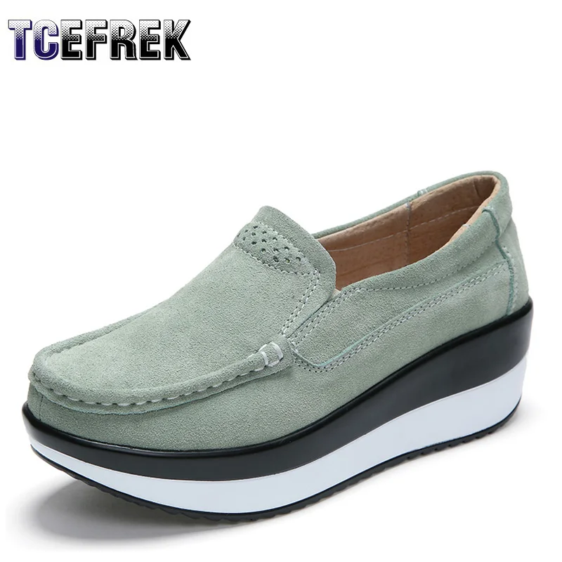 Brand Spring Autumn Women Loafers Flats Ladies Genuine Leather Moccasins Fall Slip-on Casual Round Toe Handmade Platform Shoes
Brand Spring Autumn Women Loafers Flats Ladies Genuine Leather Moccasins Fall Slip-on Casual Round Toe Handmade Platform Shoes