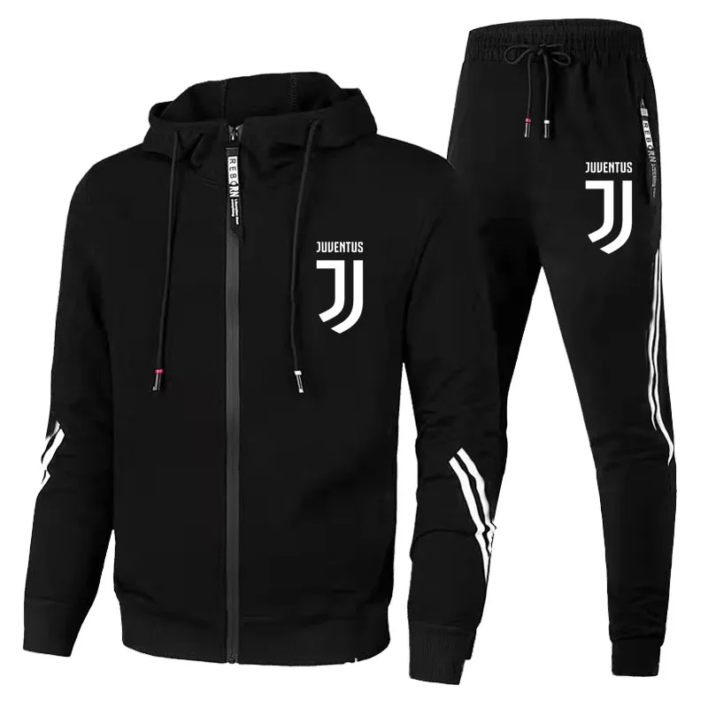 New 2021 spring and autumn logo hooded sports suit men's brand design high-end baseball uniform zipper men's two-piece suit
New 2021 spring and autumn logo hooded sports suit men's brand design high-end baseball uniform zipper men's two-piece suit