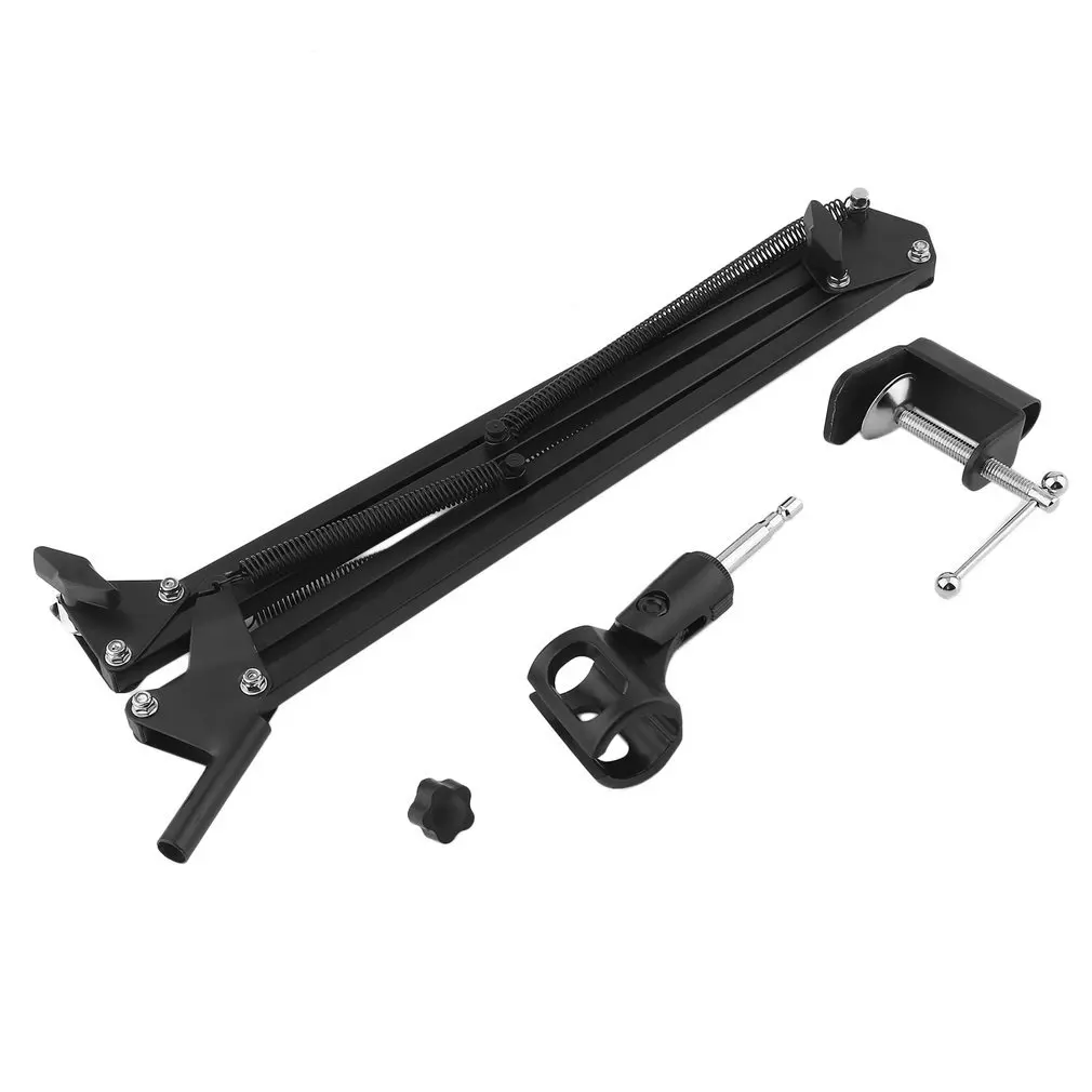 Professional Mic Recording Bracket Microphone Suspension Boom Arm Stand Holder For Studio Broadcast Black Hot Sale
Professional Mic Recording Bracket Microphone Suspension Boom Arm Stand Holder For Studio Broadcast Black Hot Sale