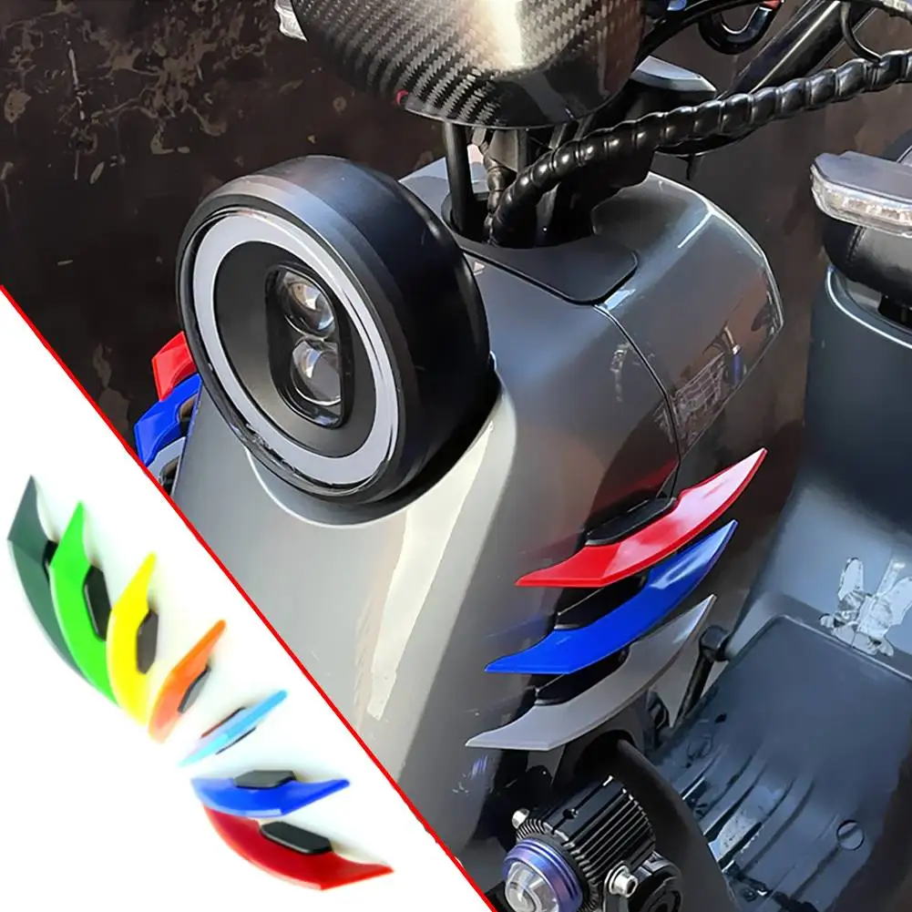 Universal Motorcycle Winglet Aerodynamic Spoiler Wing For Motorbike E-Bike Scooter With Adhesive Motorcycle Decoration Sticker
Universal Motorcycle Winglet Aerodynamic Spoiler Wing For Motorbike E-Bike Scooter With Adhesive Motorcycle Decoration Sticker