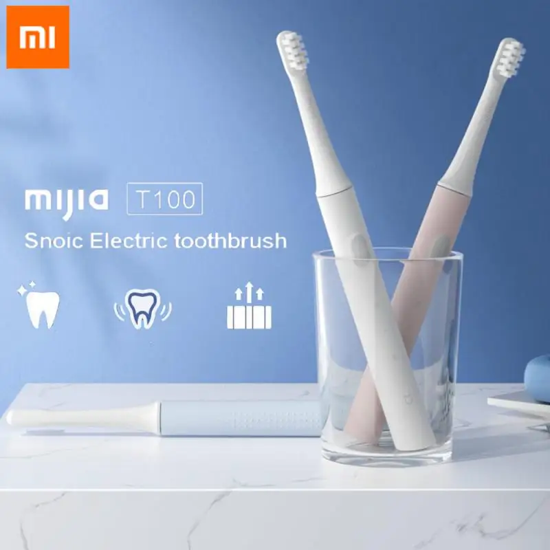 Xiaomi Mijia T100 Electric Toothbrush Smart Tooth Brush Colorful USB Rechargeable Waterproof Ultrasonic Automatic Toothbrushes
Xiaomi Mijia T100 Electric Toothbrush Smart Tooth Brush Colorful USB Rechargeable Waterproof Ultrasonic Automatic Toothbrushes