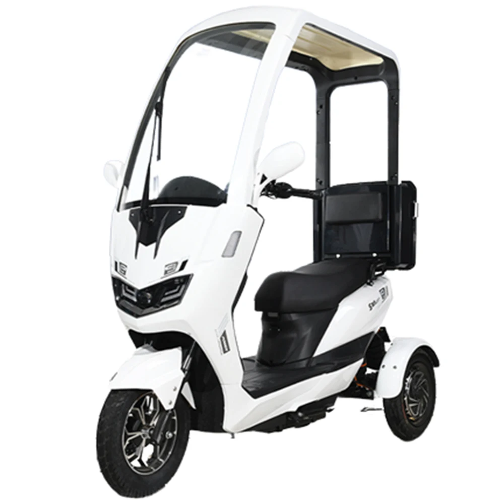800w Electric Tricycle Double Motor Trike Hydraulic Damping Highlight Headlights Half Closed With Canopy 3 Wheel Scooter 
800w Electric Tricycle Double Motor Trike Hydraulic Damping Highlight Headlights Half Closed With Canopy 3 Wheel Scooter