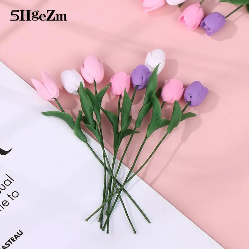 5pcs/set 1:12 Dollhouse Miniature Clay Tulip Ornament Flower Doll House Accessories
5pcs/set 1:12 Dollhouse Miniature Clay Tulip Ornament Flower Doll House Accessories