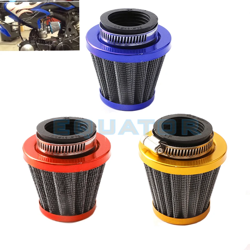 Universal 35mm 38mm 42mm 45mm 58mm Mushroom Head Motorcycle Carburetor Air Filter Cleaner Intake Pipe Modified Scooter
Universal 35mm 38mm 42mm 45mm 58mm Mushroom Head Motorcycle Carburetor Air Filter Cleaner Intake Pipe Modified Scooter