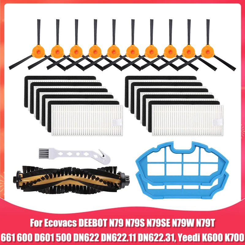 Replacement Parts For Ecovacs Deebot N79 N79S N79W N79SE DN622 DN622.11 DN622.31 Robot Vacuum Cleaner Accessories Kit
Replacement Parts For Ecovacs Deebot N79 N79S N79W N79SE DN622 DN622.11 DN622.31 Robot Vacuum Cleaner Accessories Kit