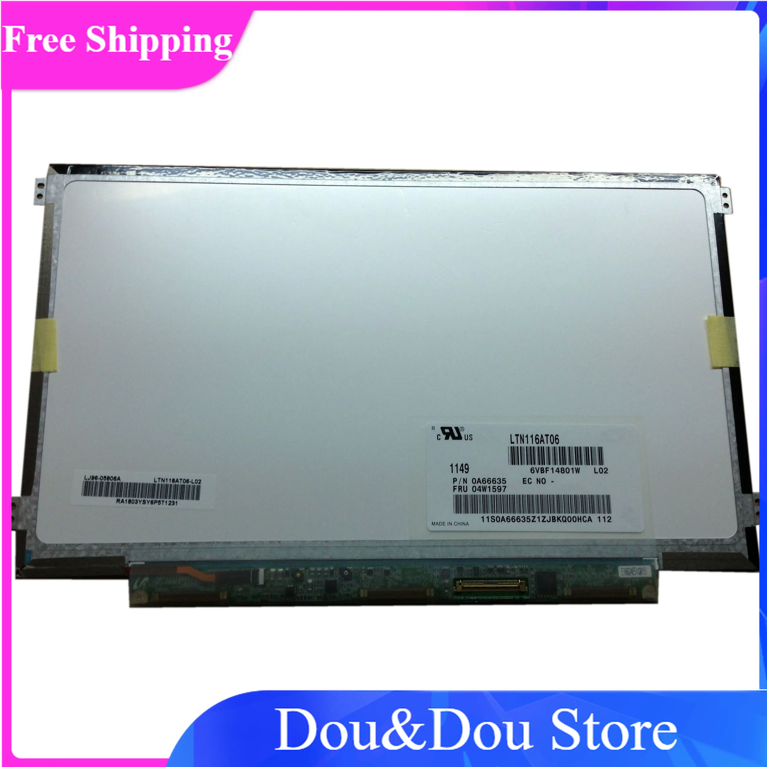 LTN116AT06 fit LTN116AT07 M116NWR1 N116B6-L04 LP116WH2 B116XW03 11.6 Slim new Laptop LCD screen panel
LTN116AT06 fit LTN116AT07 M116NWR1 N116B6-L04 LP116WH2 B116XW03 11.6 Slim new Laptop LCD screen panel