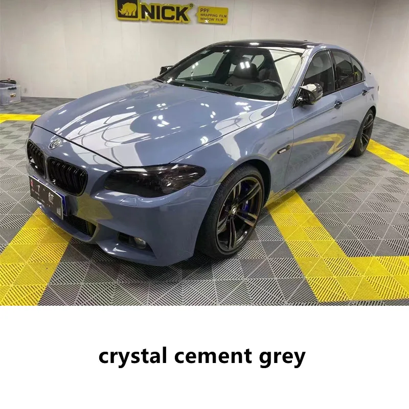 High Quality Crystal Cement Grey Vinyl Wrap Film Car Motorcycle Wrap Bubble Free Easy to Install
High Quality Crystal Cement Grey Vinyl Wrap Film Car Motorcycle Wrap Bubble Free Easy to Install