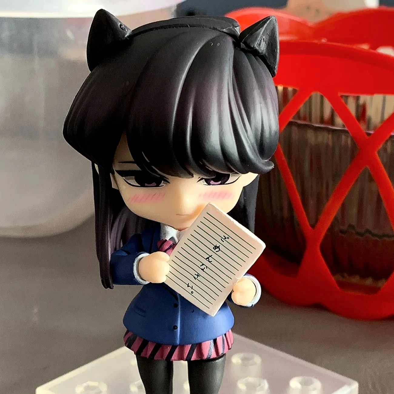 Komi-san Wa Komyushou Desu Komi Shouko 1853 Action Figure Interchangeable Face Anime Pvc Model Kawaii Q Version Toys Gifts
Komi-san Wa Komyushou Desu Komi Shouko 1853 Action Figure Interchangeable Face Anime Pvc Model Kawaii Q Version Toys Gifts