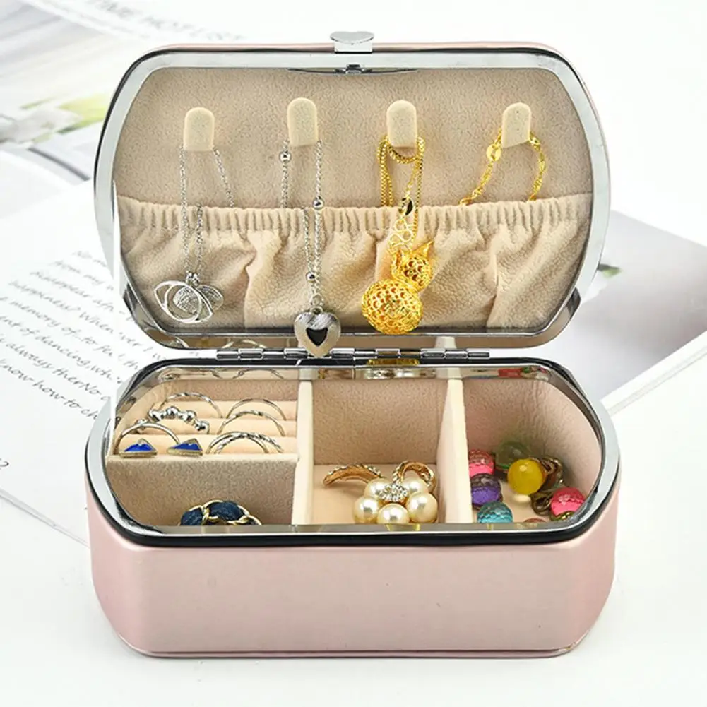 Great Jewelry Storage Case Portable Ring Case Abrasion Resistant Faux Leather Rings Earrings Jewelry Organizer Anti-oxidation
Great Jewelry Storage Case Portable Ring Case Abrasion Resistant Faux Leather Rings Earrings Jewelry Organizer Anti-oxidation