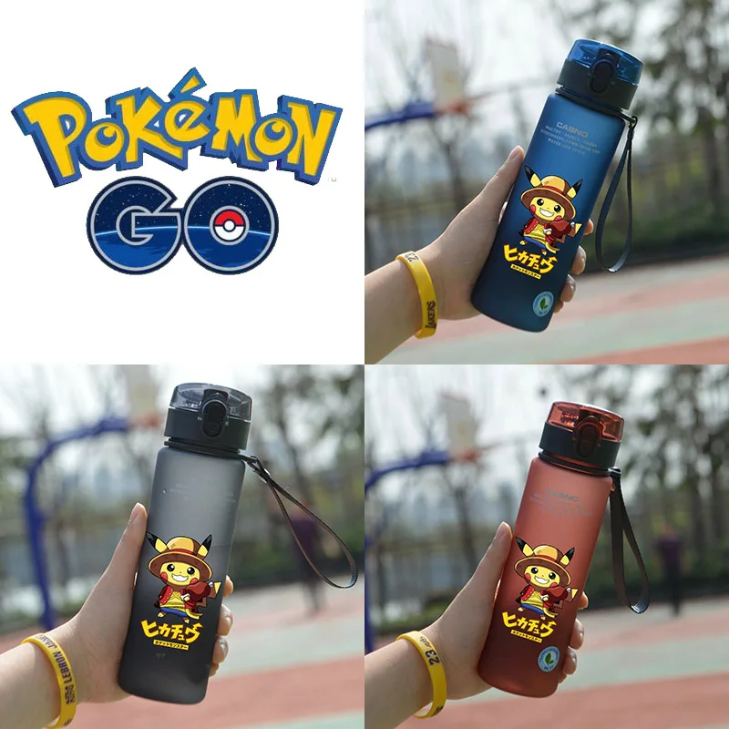 400/560ml Cartoon Pokemon Pikachu New Children's Water Cup Drinking Water Leakproof Plastic Scrub Sports Portable Water Bottle
400/560ml Cartoon Pokemon Pikachu New Children's Water Cup Drinking Water Leakproof Plastic Scrub Sports Portable Water Bottle