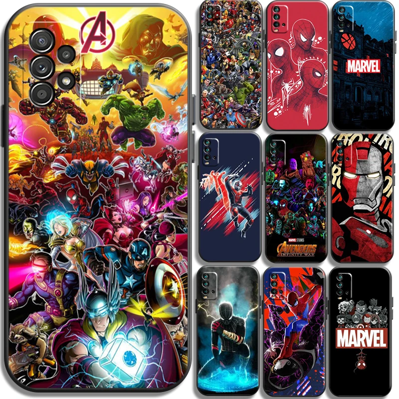 Marvel Phone Cases For Xiaomi Redmi 9AT 9 9T 9A 9C Redmi Note 9 9 Pro 9S 9 Pro 5G Back Cover Carcasa Funda
Marvel Phone Cases For Xiaomi Redmi 9AT 9 9T 9A 9C Redmi Note 9 9 Pro 9S 9 Pro 5G Back Cover Carcasa Funda