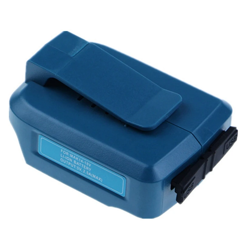 ADP05 Suitable For Makita 14.4V 18V Lithium Battery USB Adapter Support QC2.0 3.0 Fast Charge
ADP05 Suitable For Makita 14.4V 18V Lithium Battery USB Adapter Support QC2.0 3.0 Fast Charge