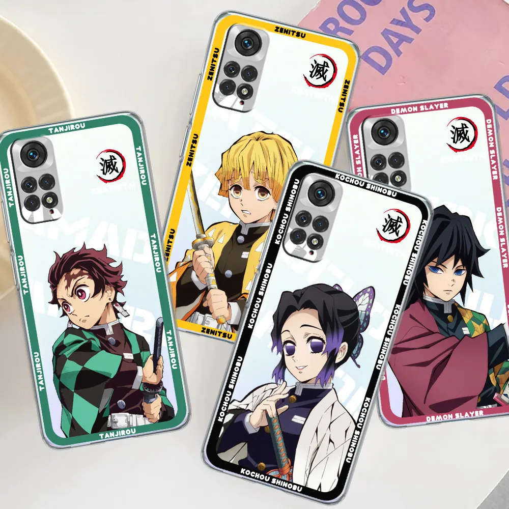 Smartphone Case for Xiaomi Redmi Note 12 10 11 Pro 5G 9s 9 8 7 10S 11S k40 12C 9C 9A 10C 11E Soft Fundas Demon Slayer Zenitsu
Smartphone Case for Xiaomi Redmi Note 12 10 11 Pro 5G 9s 9 8 7 10S 11S k40 12C 9C 9A 10C 11E Soft Fundas Demon Slayer Zenitsu