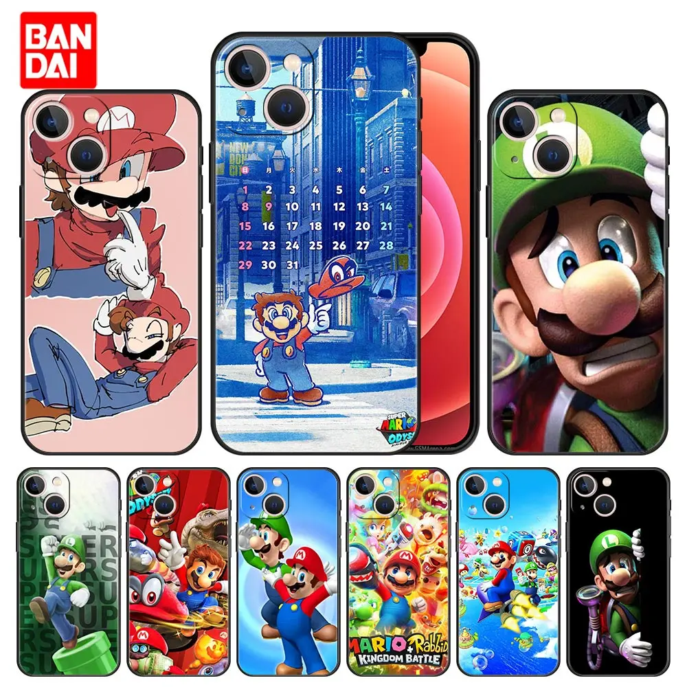 Cover Case for iPhone 13 12 11 Pro Max SE 2020 11pro 12pro 13pro Mini Shell Bag Soft Luxury Funda Fashion Super Mario People
Cover Case for iPhone 13 12 11 Pro Max SE 2020 11pro 12pro 13pro Mini Shell Bag Soft Luxury Funda Fashion Super Mario People
