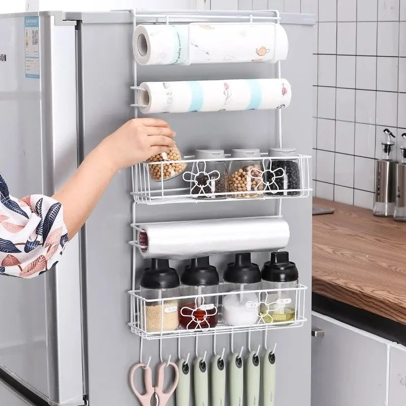 6/4/2 Layer Refrigerator Side Shelf Organizer Sidewall Holder Fridge Wall Storage Rack Paper Spice Organizer Kitchen Gadgets
6/4/2 Layer Refrigerator Side Shelf Organizer Sidewall Holder Fridge Wall Storage Rack Paper Spice Organizer Kitchen Gadgets
